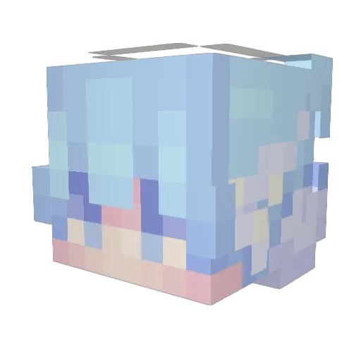 Johndd9389 Minecraft avatar head, 3D render