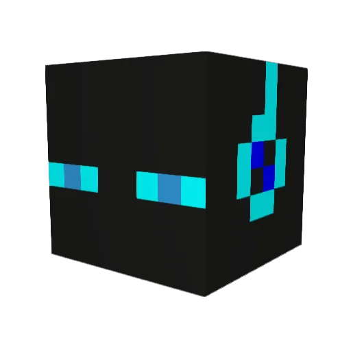 Johngary23 Minecraft avatar head, 3D render