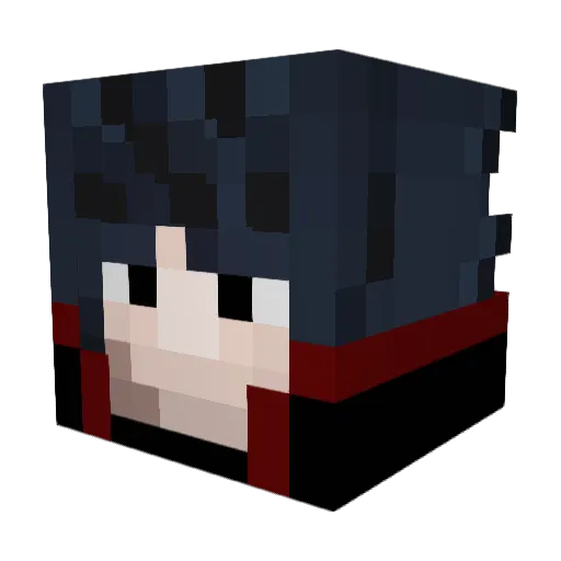 Johnmena10 Minecraft avatar head, 3D render
