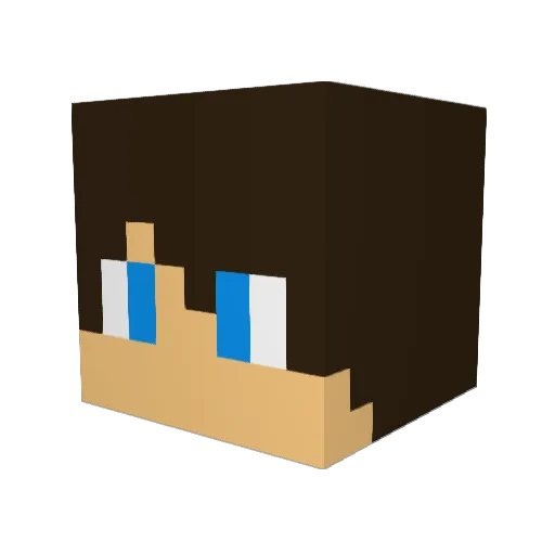 Johnnnyyy99 Minecraft avatar head, 3D render