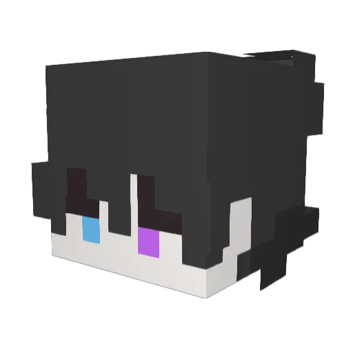 Johnny006 Minecraft avatar head, 3D render