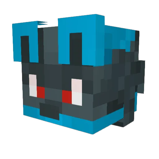 JohnnyB01 Minecraft avatar head, 3D render