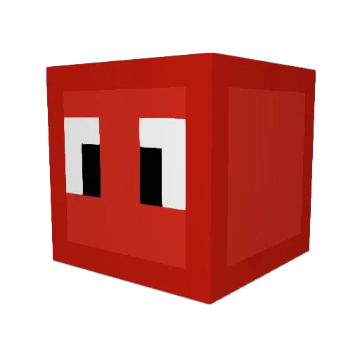 JohnnyCollin Minecraft avatar head, 3D render