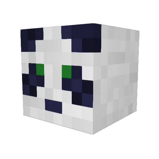 JohnnyMC_94 Minecraft avatar head, 3D render