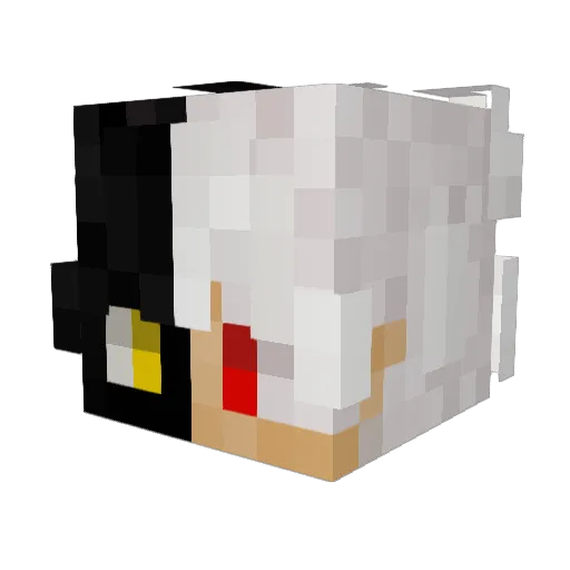 JohnnyNacho5 Minecraft avatar head, 3D render