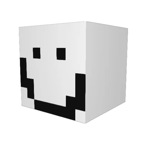 JohnnyP00 Minecraft avatar head, 3D render
