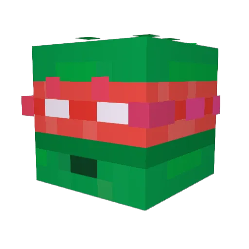 JohnnyPlayz Minecraft avatar head, 3D render