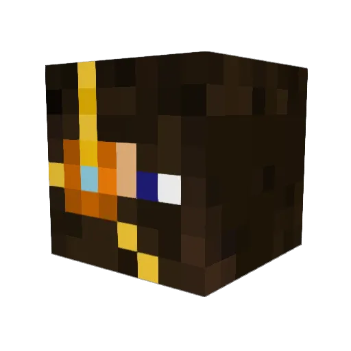 JohnnyTheKrat Minecraft avatar head, 3D render