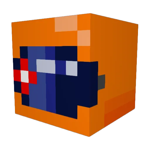 Johnny_162 Minecraft avatar head, 3D render