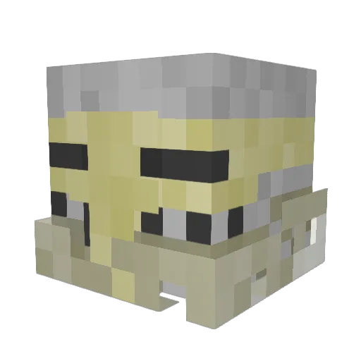 Johnny_Peligro Minecraft avatar head, 3D render