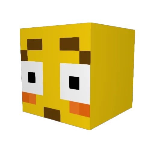 Johnny_ae Minecraft avatar head, 3D render