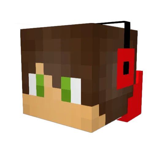 Johnnyboy5398 Minecraft avatar head, 3D render