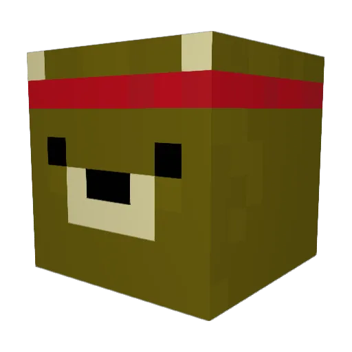 Johnnzavala7 Minecraft avatar head, 3D render