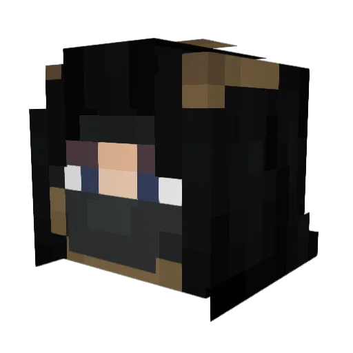 Johno00 Minecraft avatar head, 3D render
