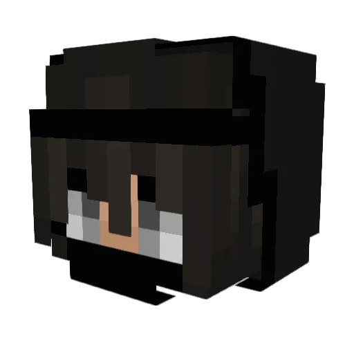 JohnoJ13 Minecraft avatar head, 3D render