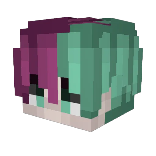 Johnsoonn Minecraft avatar head, 3D render