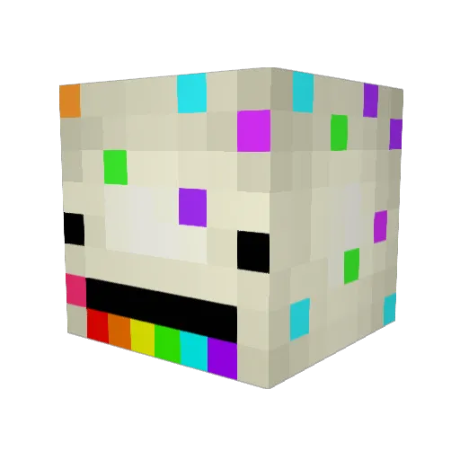 Johnstone17 Minecraft avatar head, 3D render