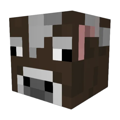 Johnthebistman7 Minecraft avatar head, 3D render