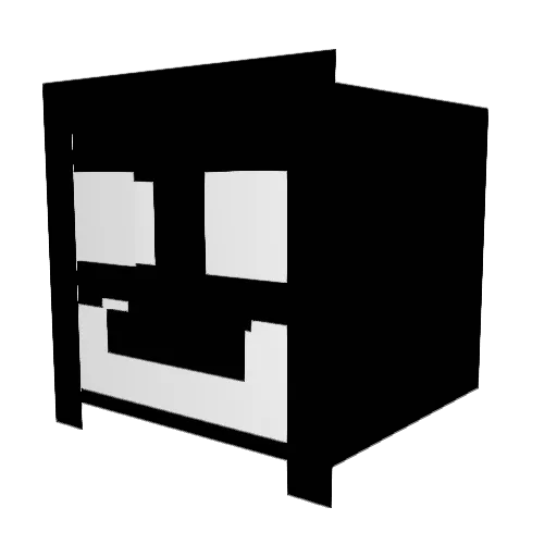 Johny2017 Minecraft avatar head, 3D render