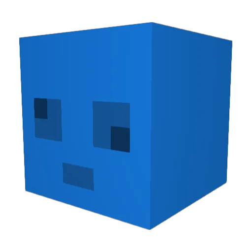 JohnyNorth Minecraft avatar head, 3D render