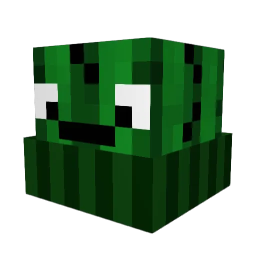 Johny_0 Minecraft avatar head, 3D render