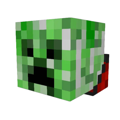 Johny_S Minecraft avatar head, 3D render