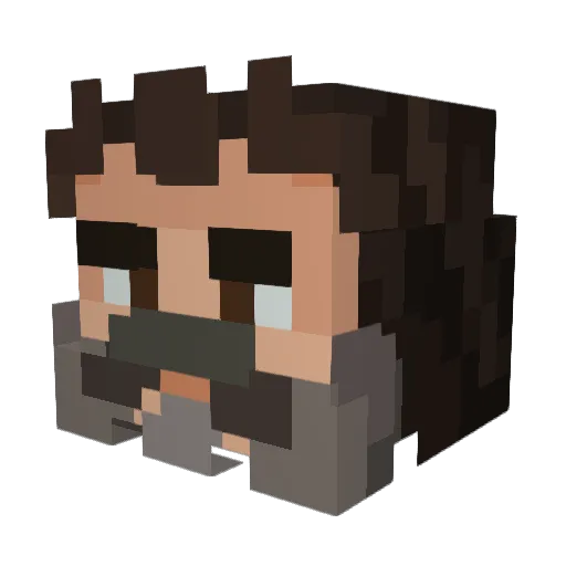 Johny__2003 Minecraft avatar head, 3D render