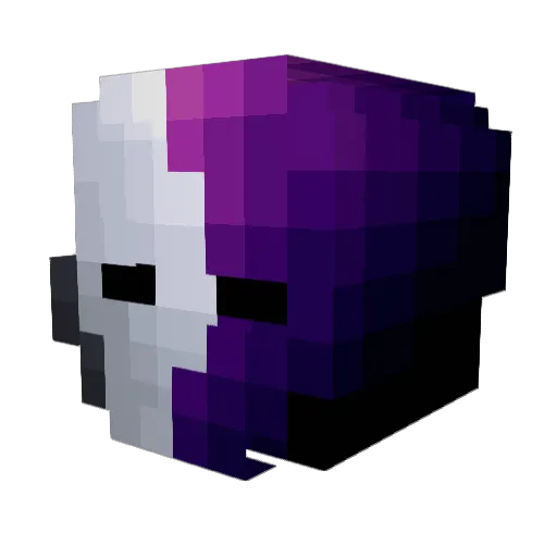 Johnzzera Minecraft avatar head, 3D render