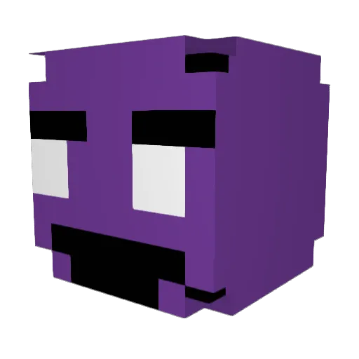 JojTheBoss Minecraft avatar head, 3D render