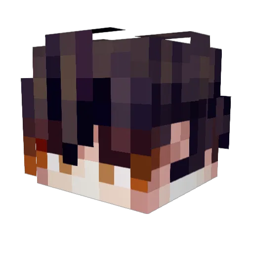Jojackson10 Minecraft avatar head, 3D render