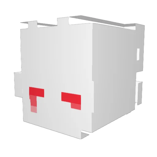 Jojo123432 Minecraft avatar head, 3D render