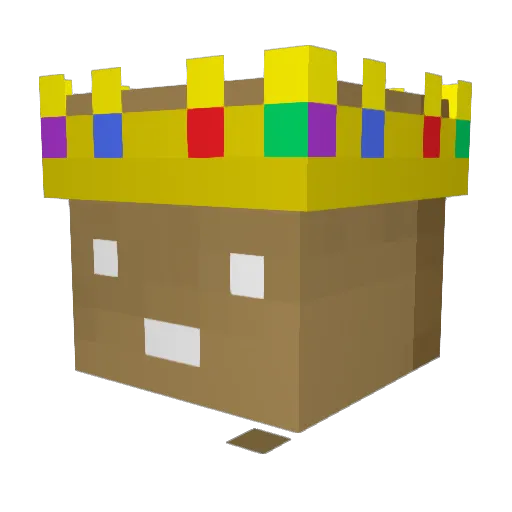 Jojo6228 Minecraft avatar head, 3D render