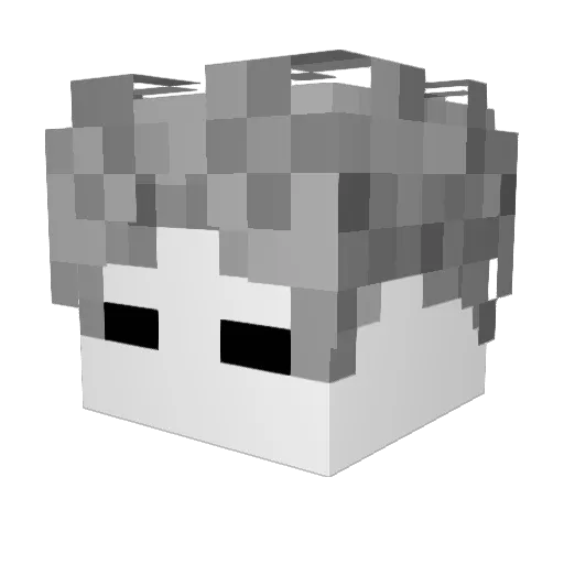 JojoBeDrazyn Minecraft avatar head, 3D render