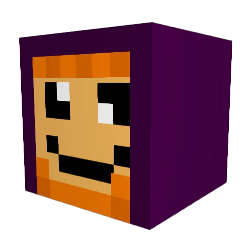 JojoHemingwhey Minecraft avatar head, 3D render