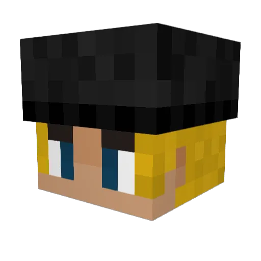 JojoHwg Minecraft avatar head, 3D render