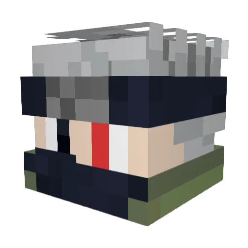 Jojo_reference2 Minecraft avatar head, 3D render