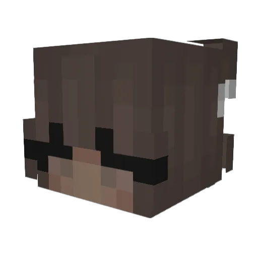 JojochenxD Minecraft avatar head, 3D render