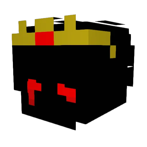 Jokeeerrr Minecraft avatar head, 3D render