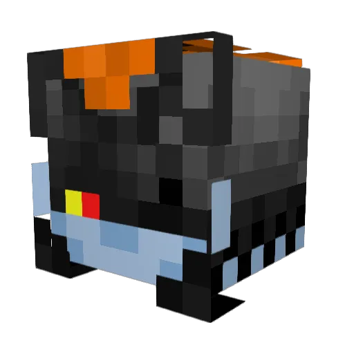 Joker0054 Minecraft avatar head, 3D render