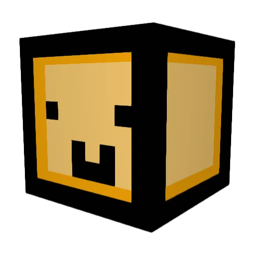 Joker10086 Minecraft avatar head, 3D render