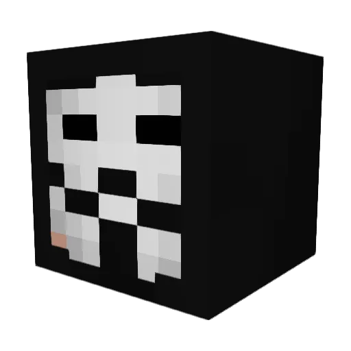 Joker420723 Minecraft avatar head, 3D render