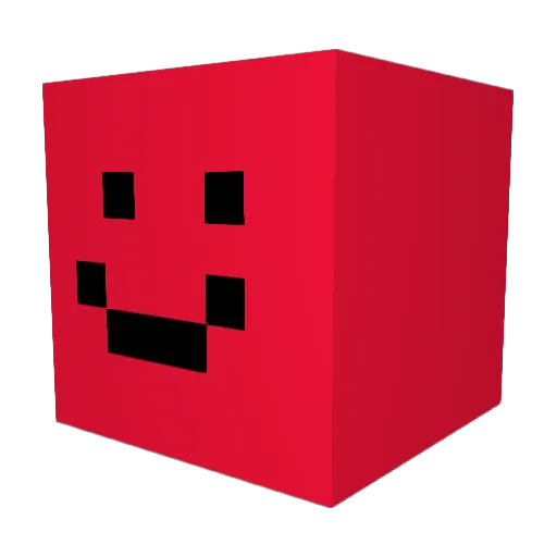 JokerBM527 Minecraft avatar head, 3D render