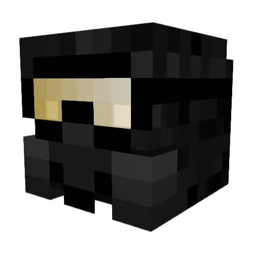 JokerMz Minecraft avatar head, 3D render