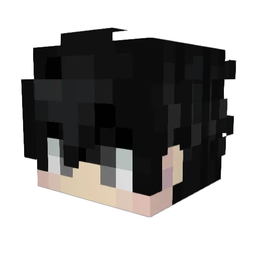 Joker_5rts Minecraft avatar head, 3D render