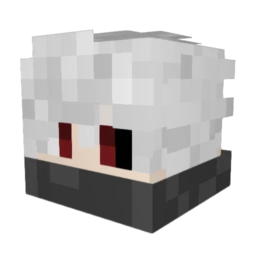 Jokey19 Minecraft avatar head, 3D render