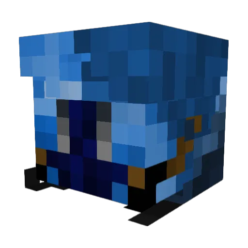 Jokey7704 Minecraft avatar head, 3D render