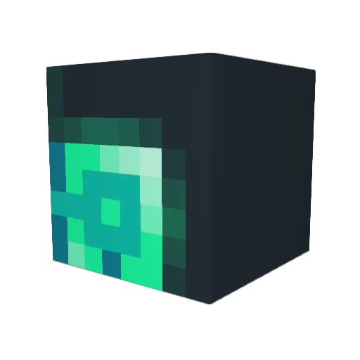Jokhar Minecraft avatar head, 3D render