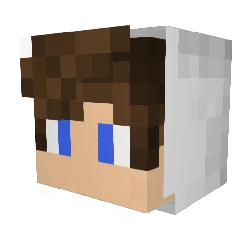 JokiPlay Minecraft avatar head, 3D render