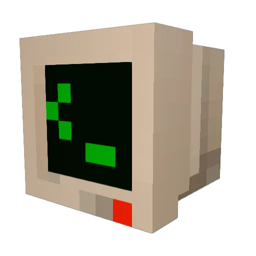 Jokikk Minecraft avatar head, 3D render