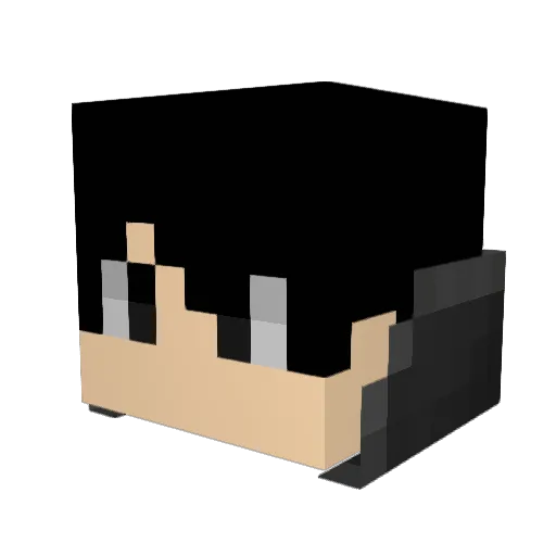 Jokin_2005 Minecraft avatar head, 3D render